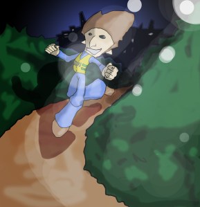 Oh hi, sorry I cant stop I'm on the clock, that's jogging jargon for timing myself. We should meet up some time for a smoothie-late. 